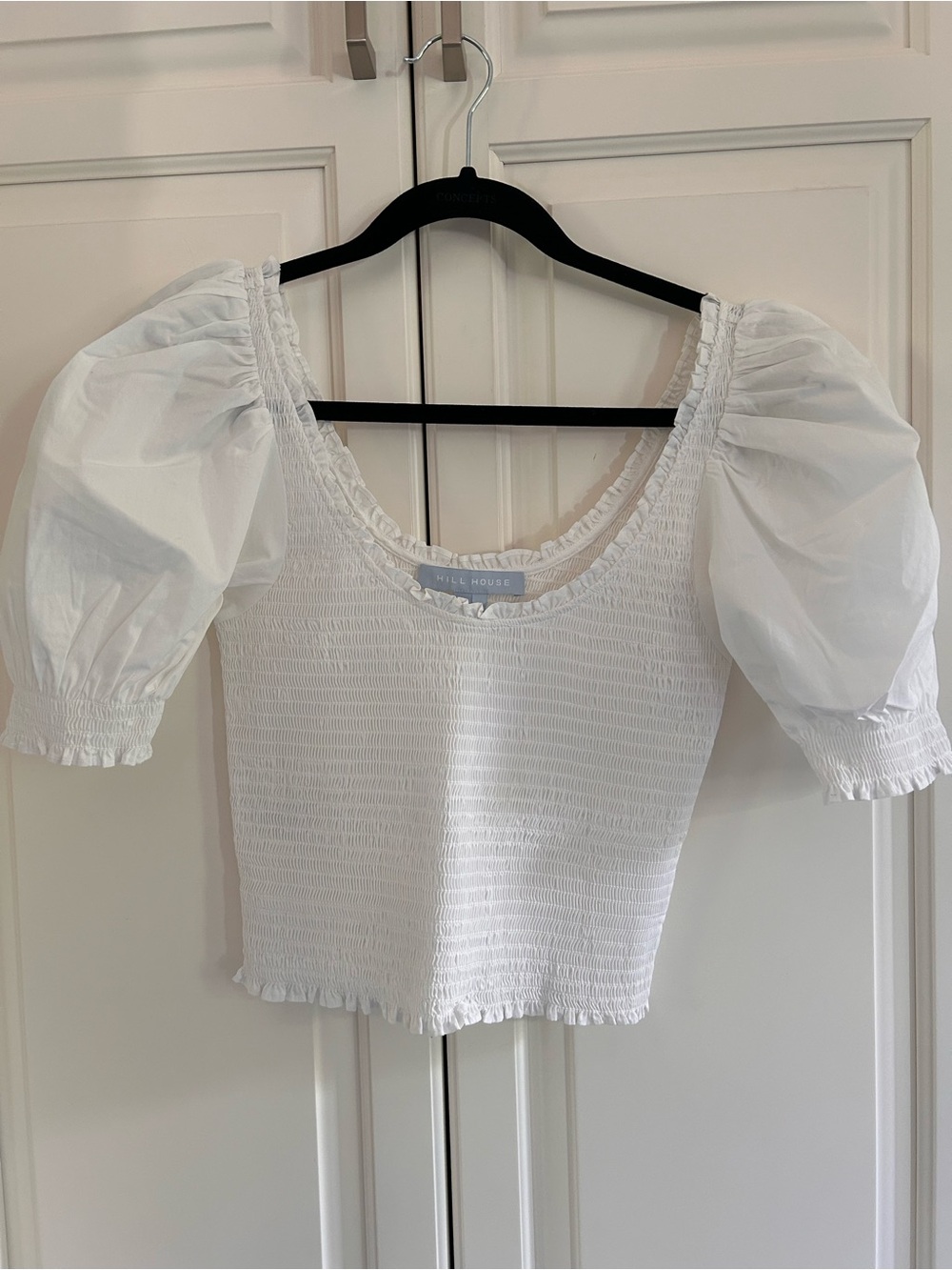 Hill House smocked top